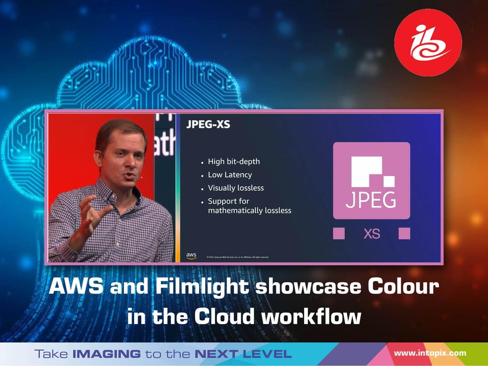 AWS 和 Filmlight 展示了 Color in Cloud 工作流程， powered by JPEG XS時